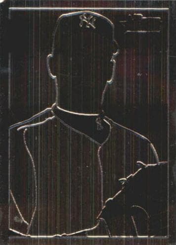 Andy Pettitte 2001 bowman Heritage Chrome