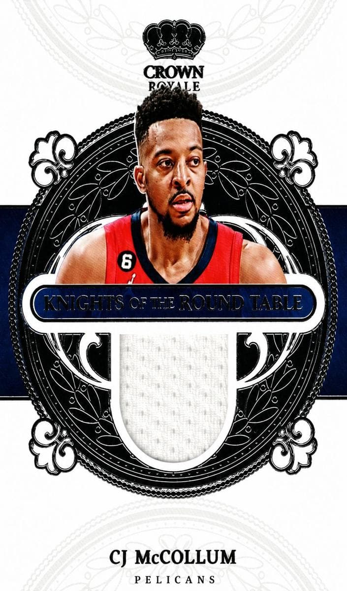 CJ McCollum 2022 panini Panini Crown Royale