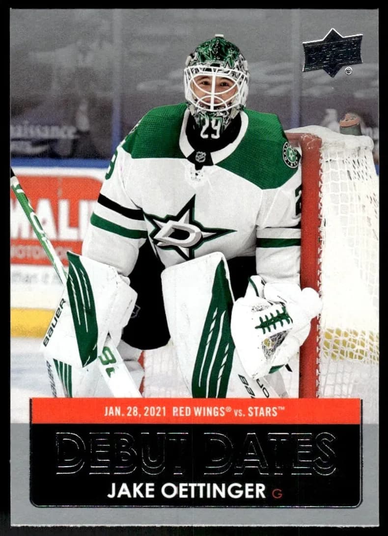Jake Oettinger 2021 upper-deck Upper Deck