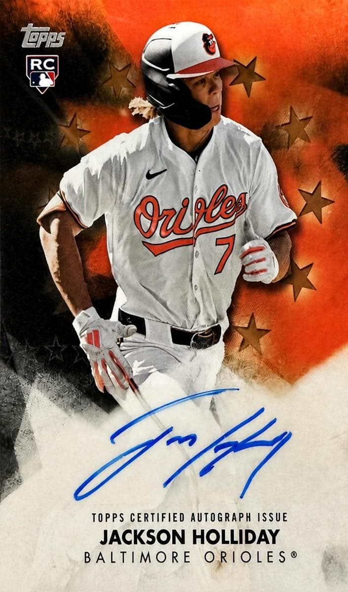 Jackson Holliday 2024 topps Topps Update