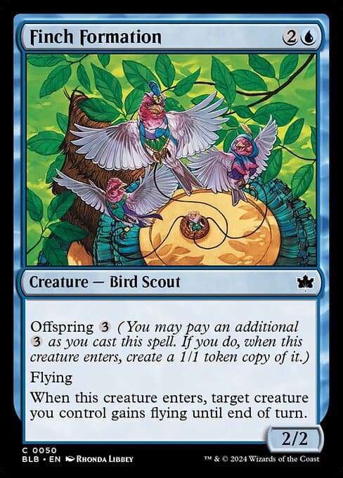 Finch Formation 2024 Magic: The Gathering Bloomburrow