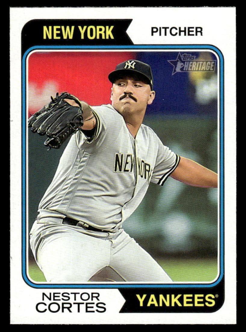 Nestor Cortes Jr. trading card