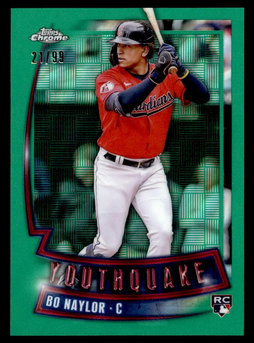 Bo Naylor 2023 topps Topps Chrome