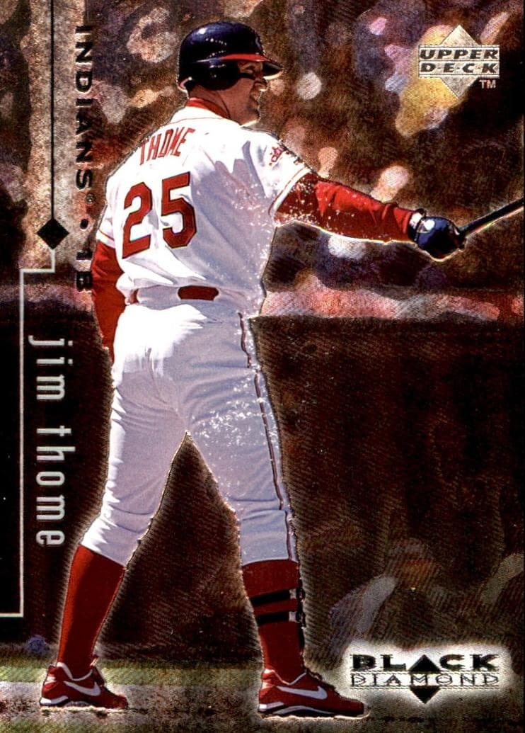 Jim Thome 1999 upper-deck Upper Deck Black Diamond