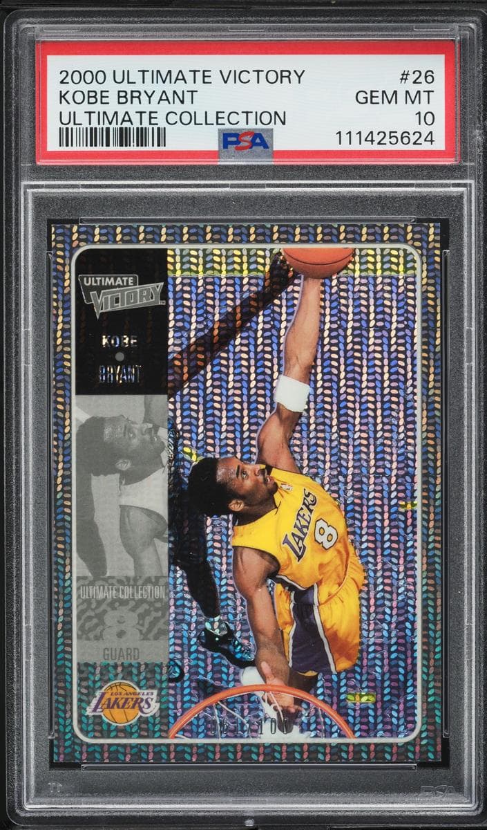 Kobe Bryant 2000 upper-deck Ultimate Victory