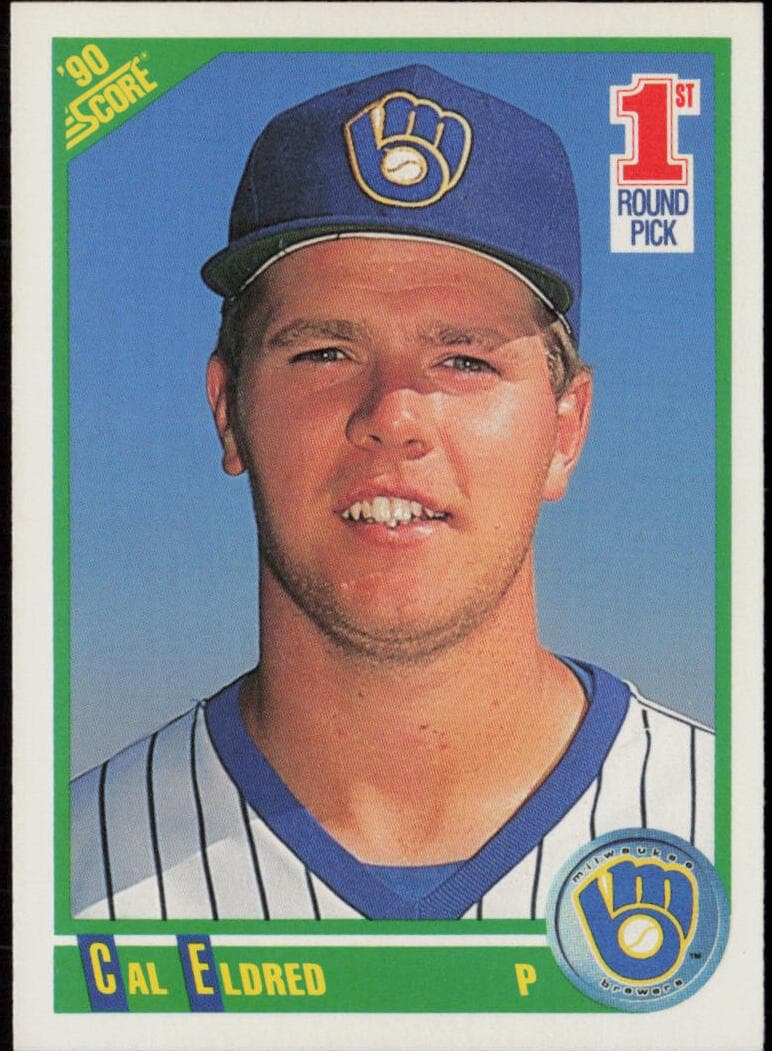 Cal Eldred trading card