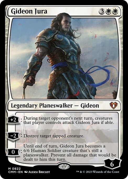 Gideon Jura 2022 Magic: The Gathering Starter Commander Decks