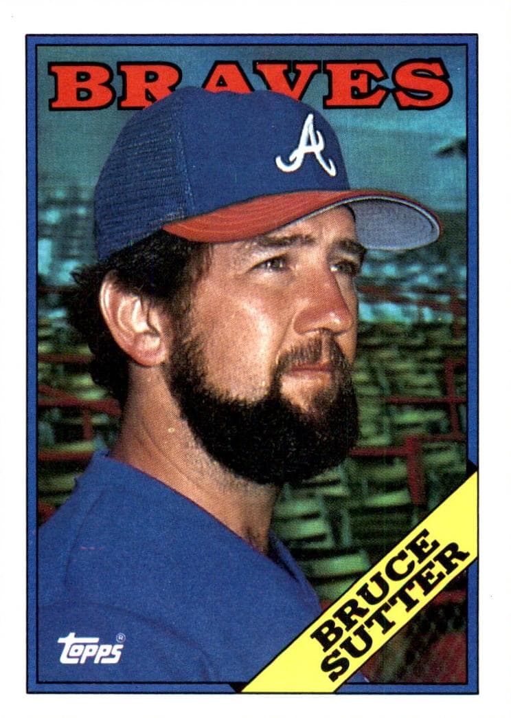 Bruce Sutter 1988 topps Topps