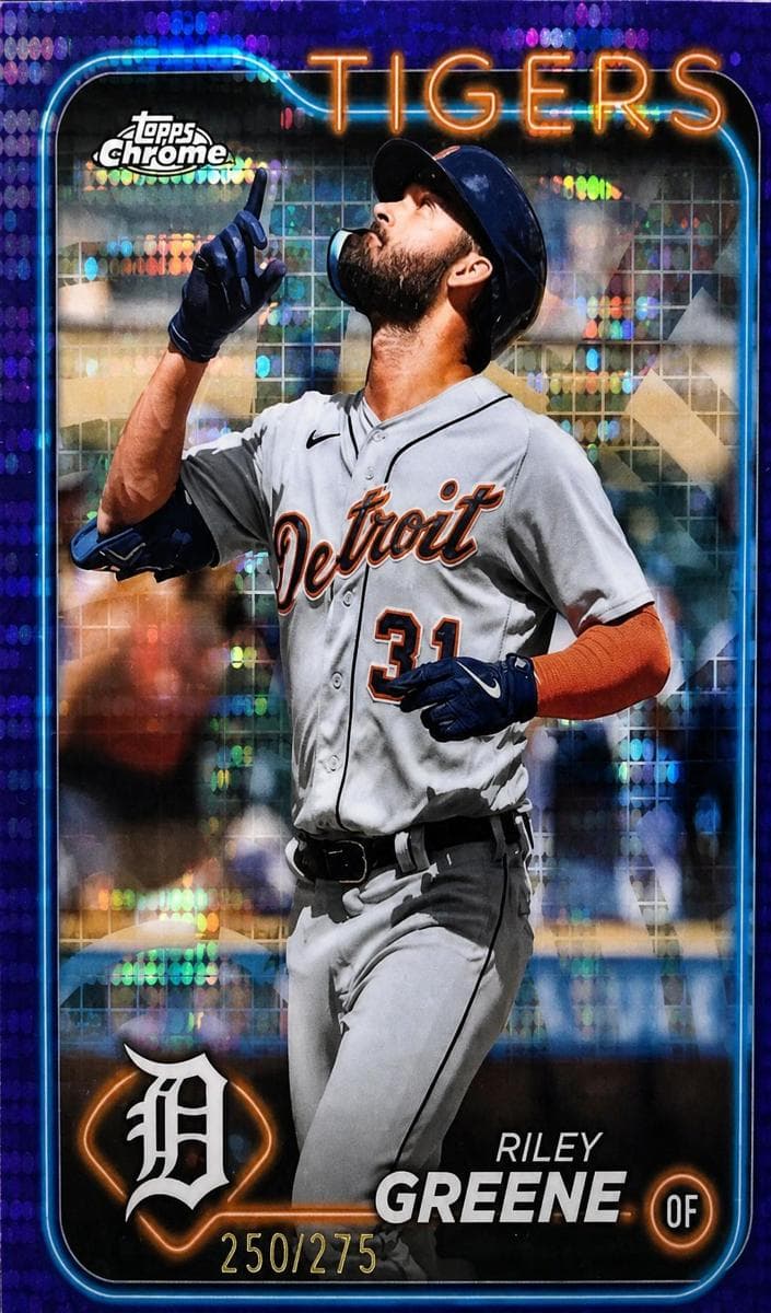 Riley Greene 2024 topps Topps Chrome