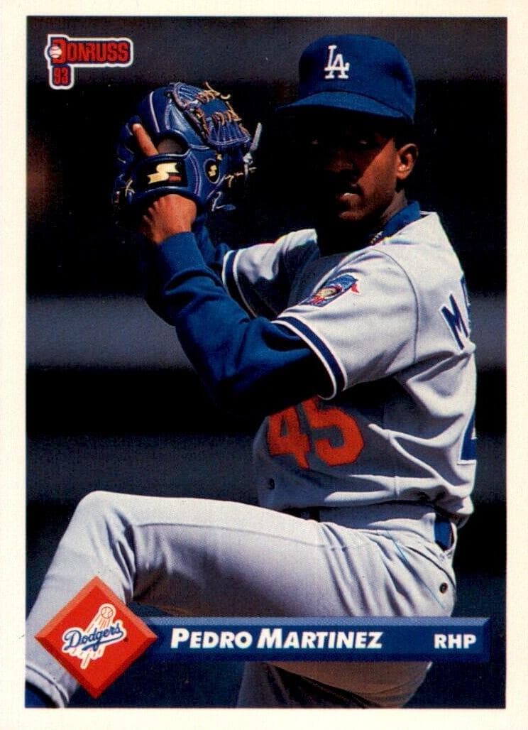 Pedro Martinez 1993 panini Donruss