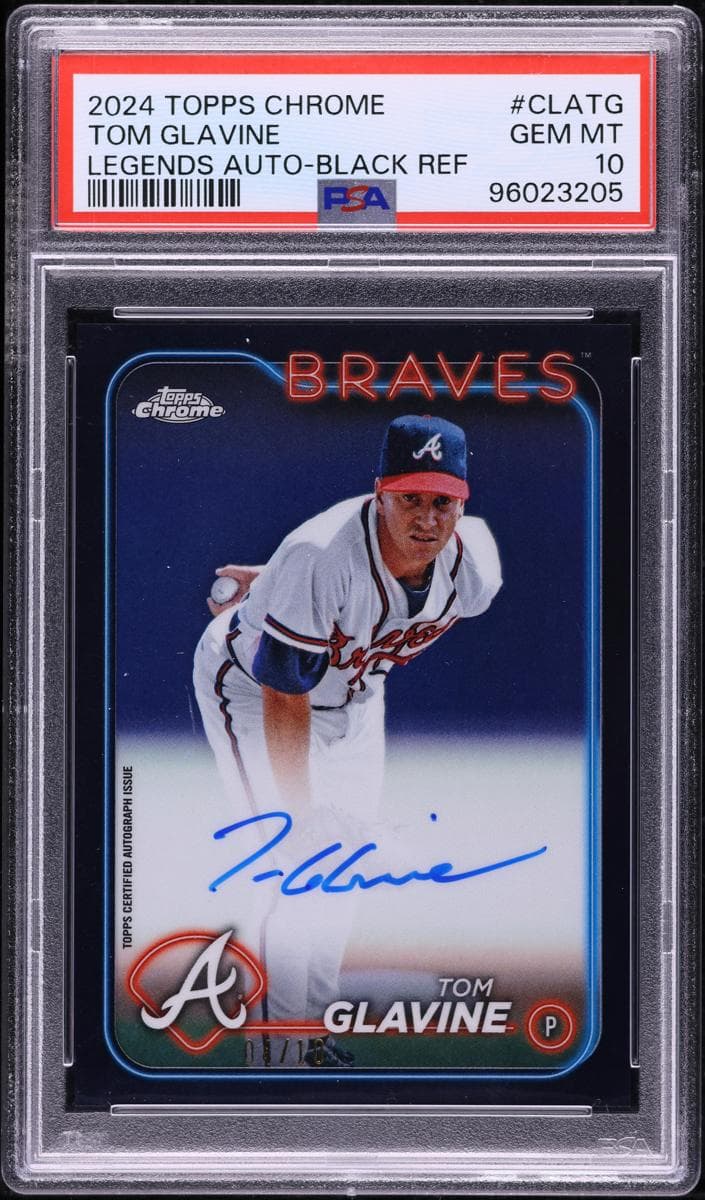 Tom Glavine 2024 topps Topps Chrome