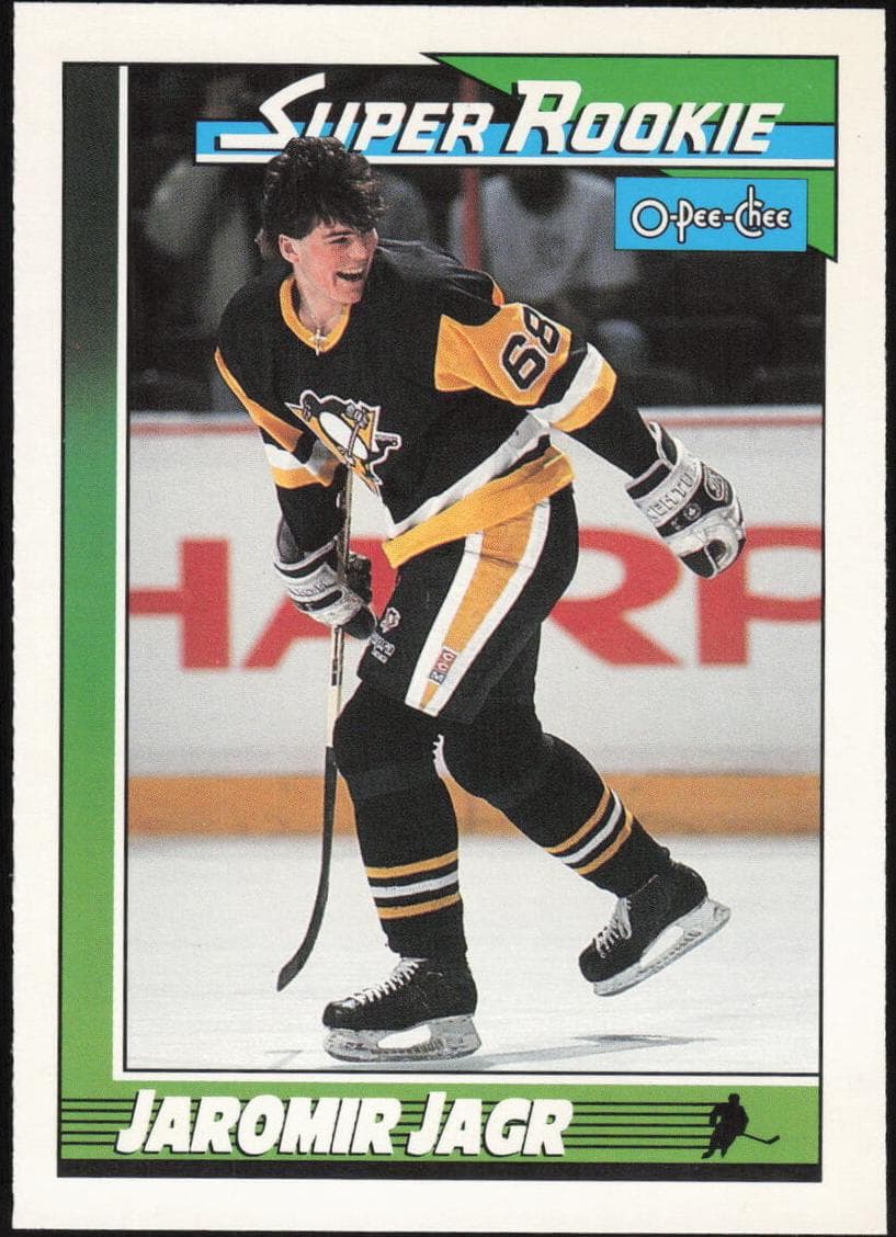 Jaromir Jagr 1991 topps