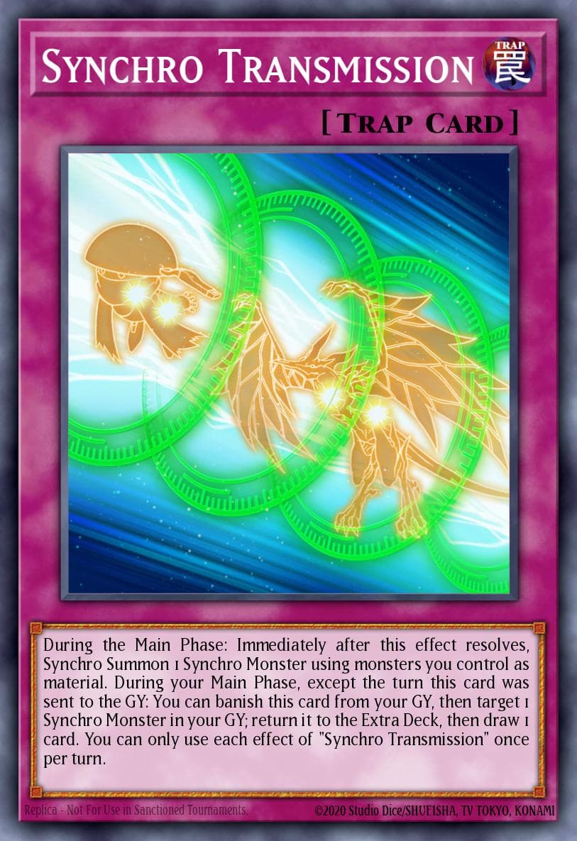 Synchro Transmission 2021 Yu-Gi-Oh! Blazing Vortex