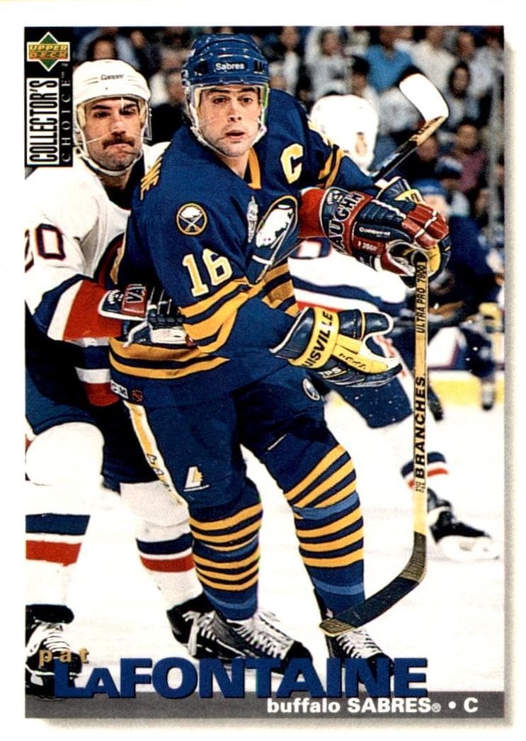 Pat LaFontaine 1995 unknown Collector's Choice