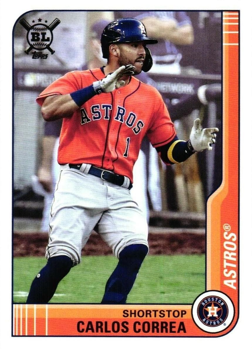 Carlos Correa 2021 topps