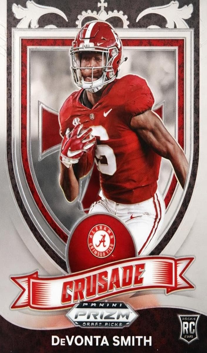 DeVonta Smith 2021 panini Panini Prizm Draft Picks