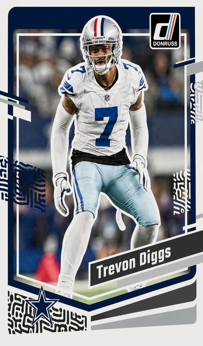 Trevon Diggs 2023 panini Panini Donruss