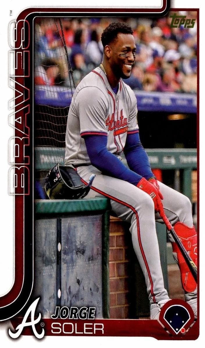 Jorge Soler trading card