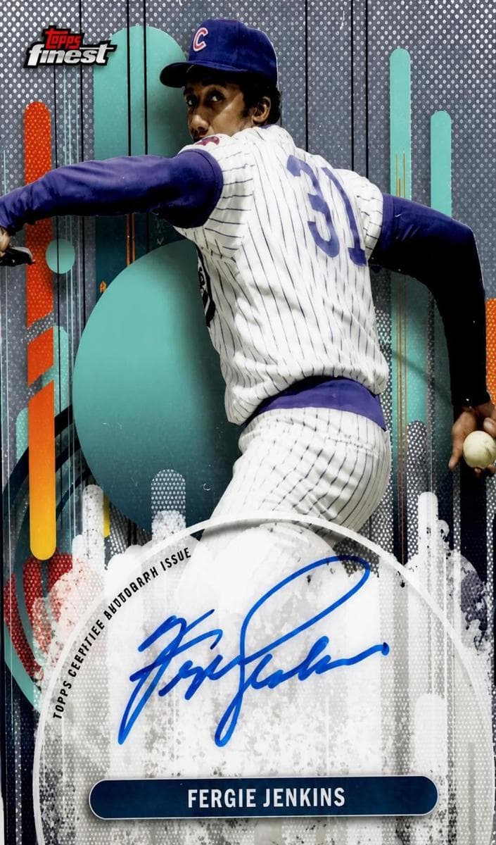 Fergie Jenkins trading card
