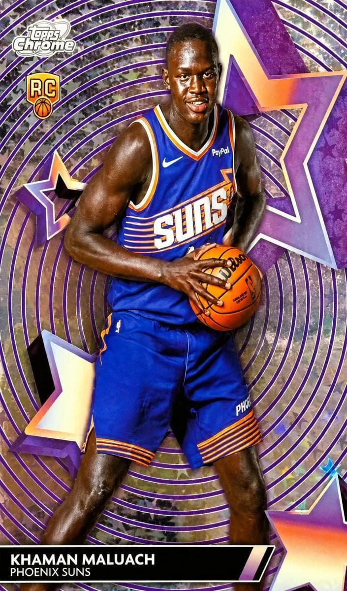 Khaman Maluach 2025 topps Topps Cosmic Chrome