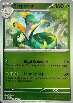 Serperior trading card