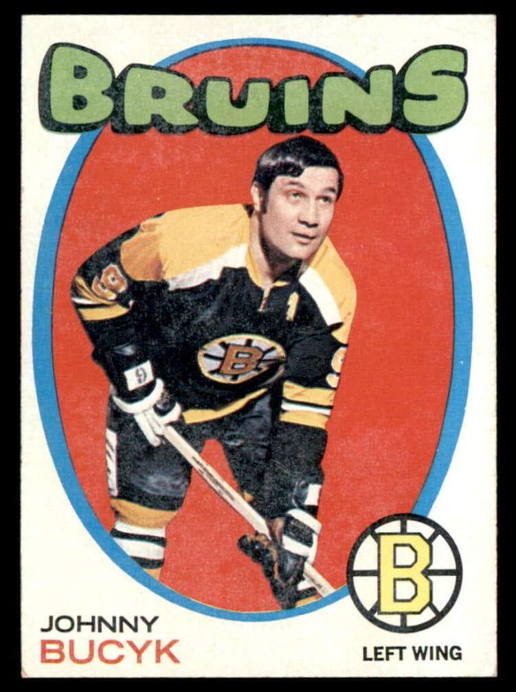 Johnny Bucyk 1971 topps Topps