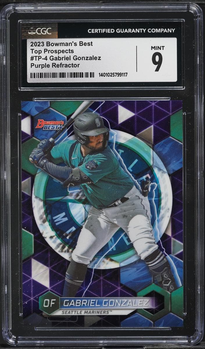 Gabriel Gonzalez 2023 bowman Bowman's Best