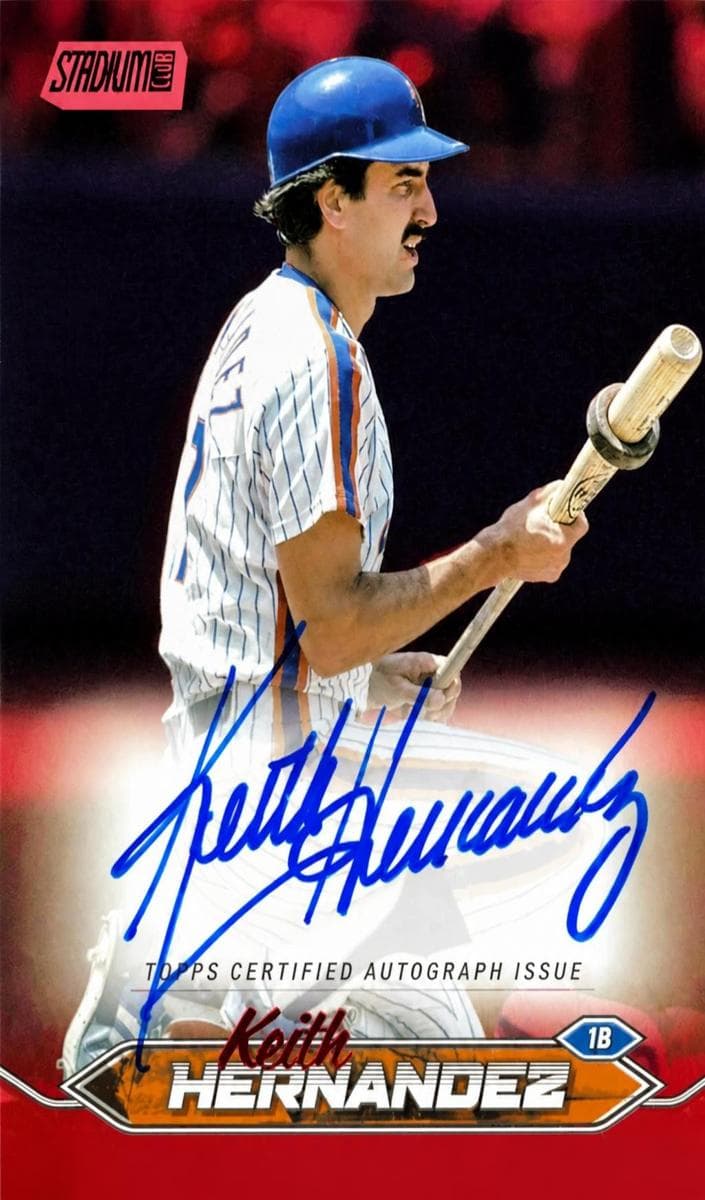 Keith Hernandez 2024 topps Stadium Club