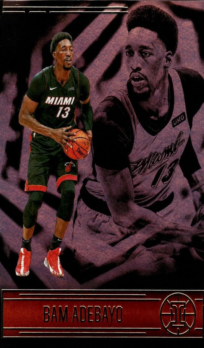 Bam Adebayo 2020 panini Panini Illusions
