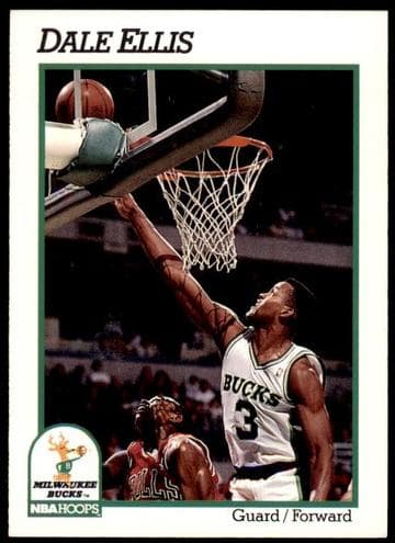 Dale Ellis 1991 panini Hoops