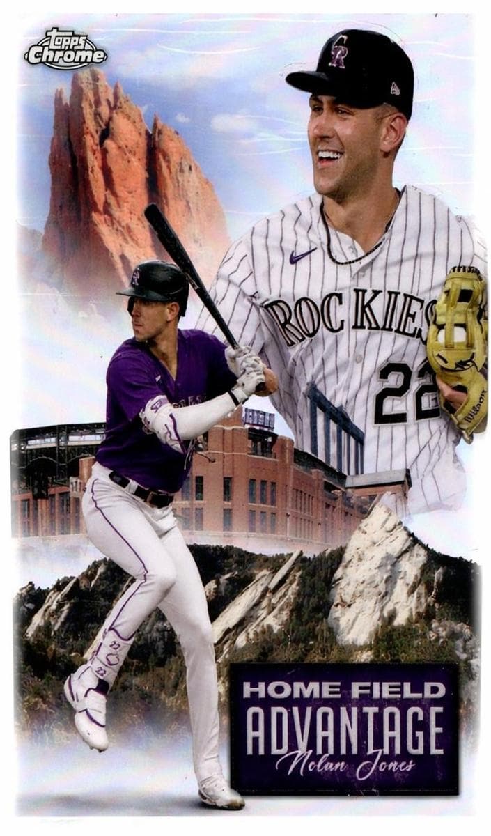 Nolan Jones 2024 topps Topps Chrome Update