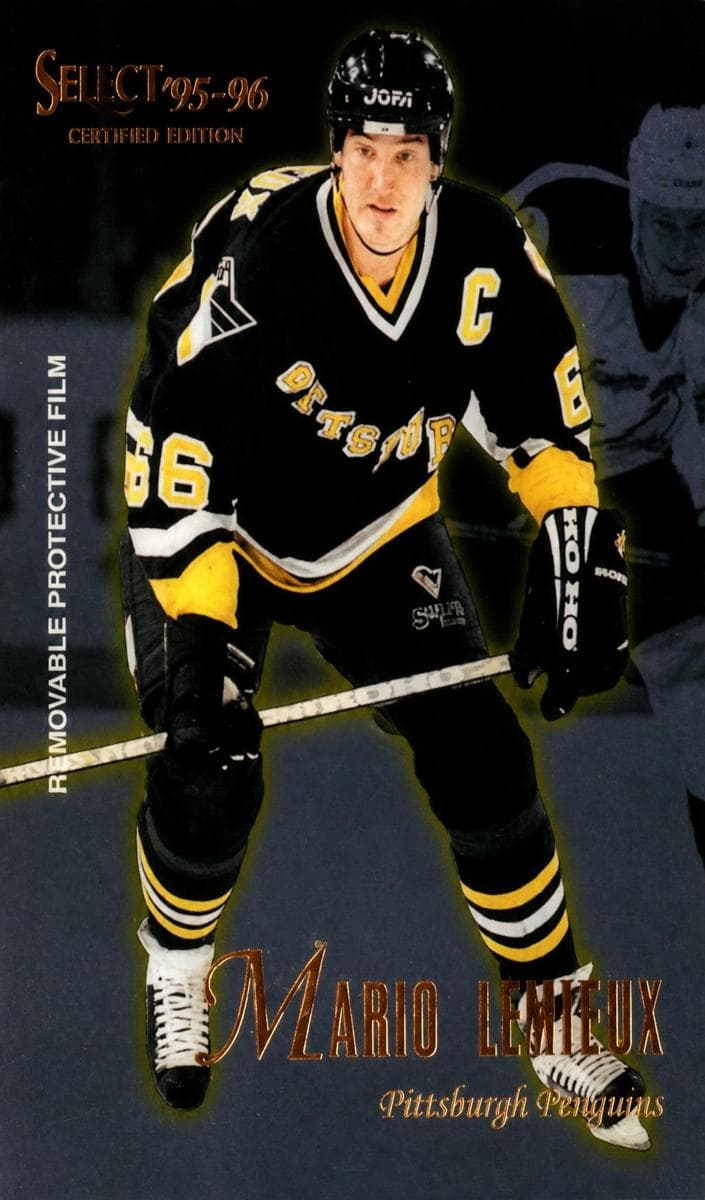 Mario Lemieux 1995 panini