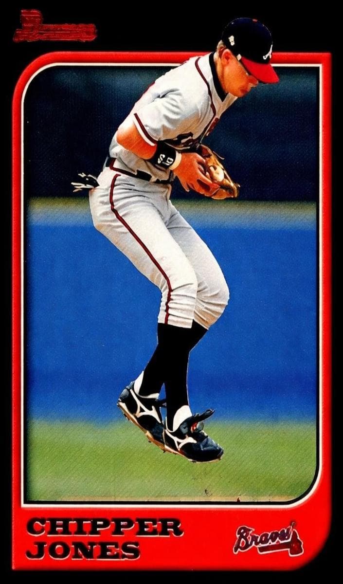 Chipper Jones 1997 panini Donruss Preferred
