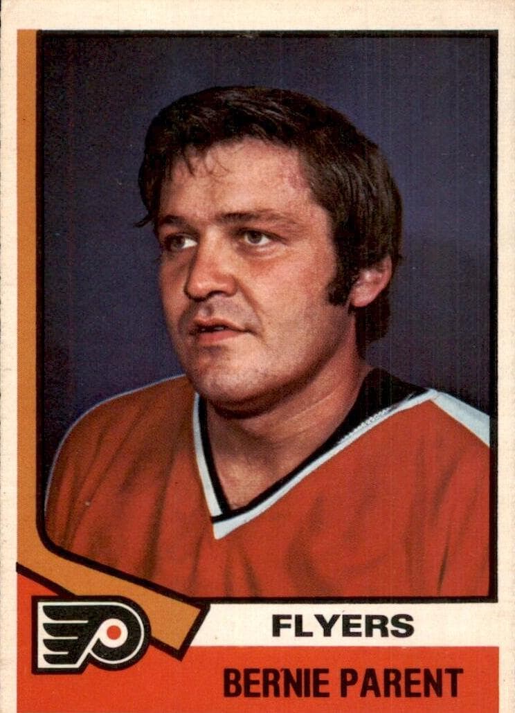 Bernie Parent 1974 topps O-Pee-Chee