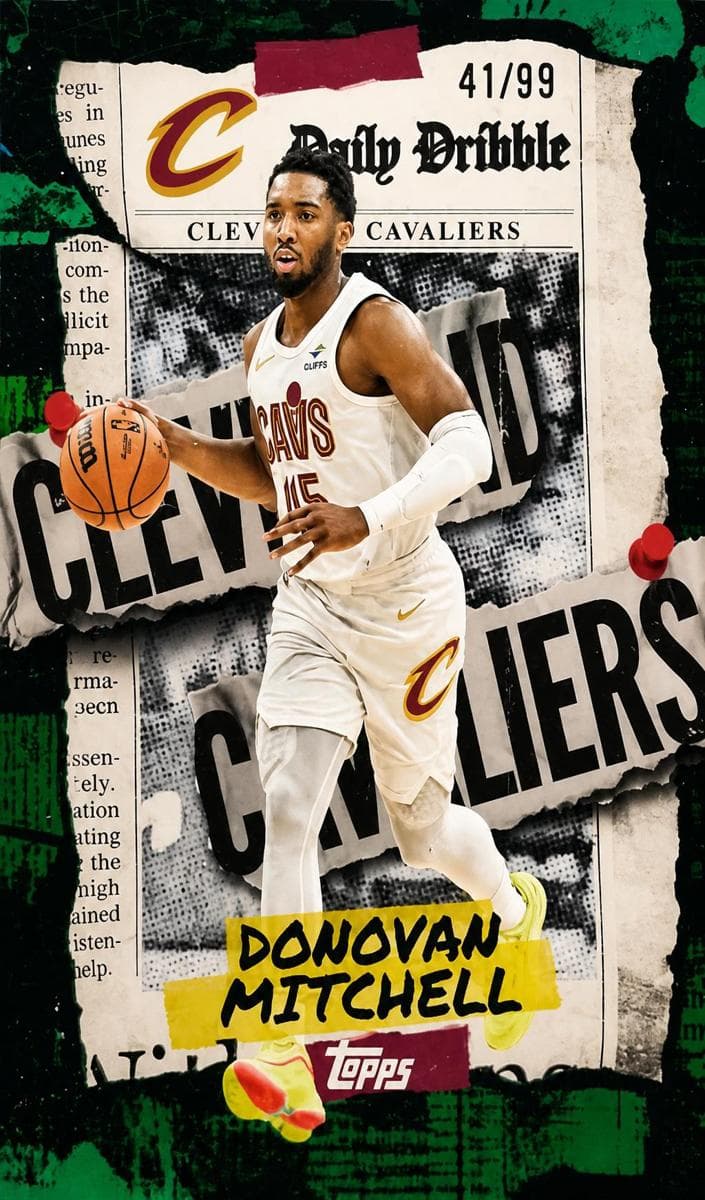 Donovan Mitchell 2025 topps Topps