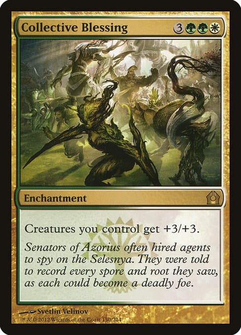 Collective Blessing 2012 Magic: The Gathering Return to Ravnica