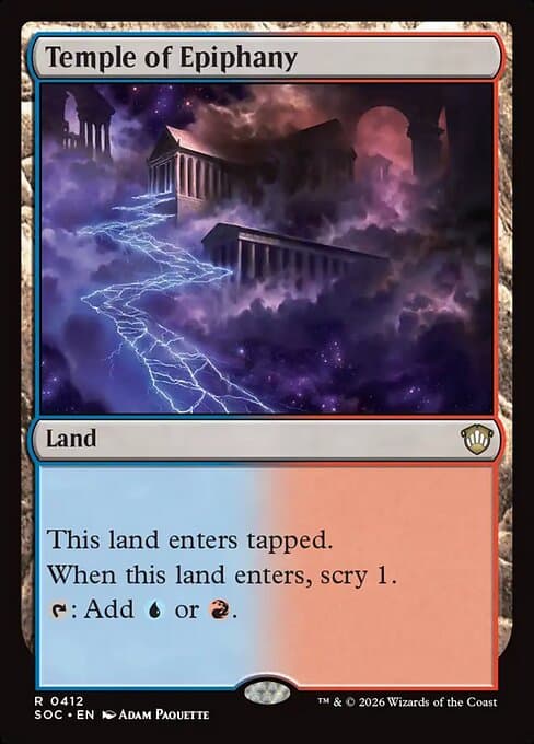 Temple of Epiphany 2019 Magic: The Gathering Core Set 2020