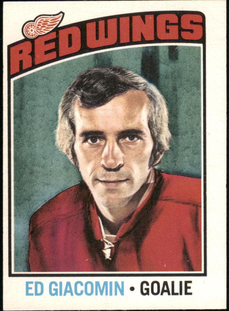 Ed Giacomin 1976 topps Topps