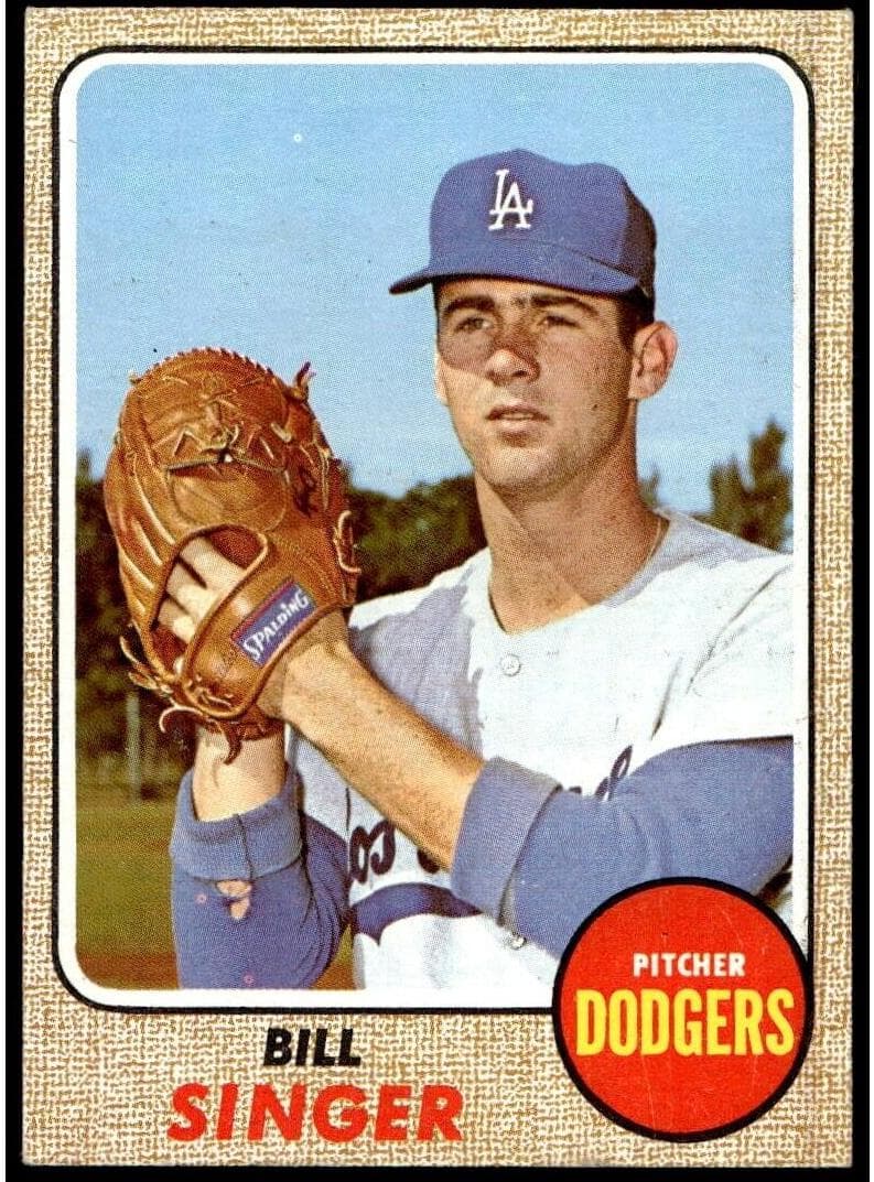 Bill Singer 1968 topps Topps