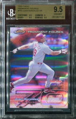 Juan Gonzalez 1999 unknown Finest