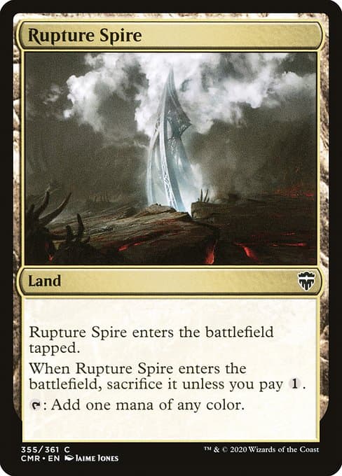 Rupture Spire 2017 Magic: The Gathering Commander Anthology