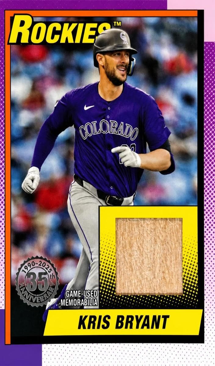 Kris Bryant 2025 topps Topps