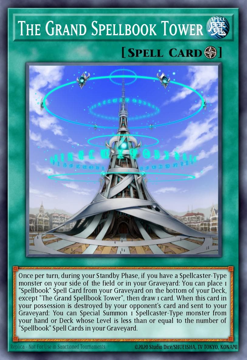The Grand Spellbook Tower #ABYR-EN060