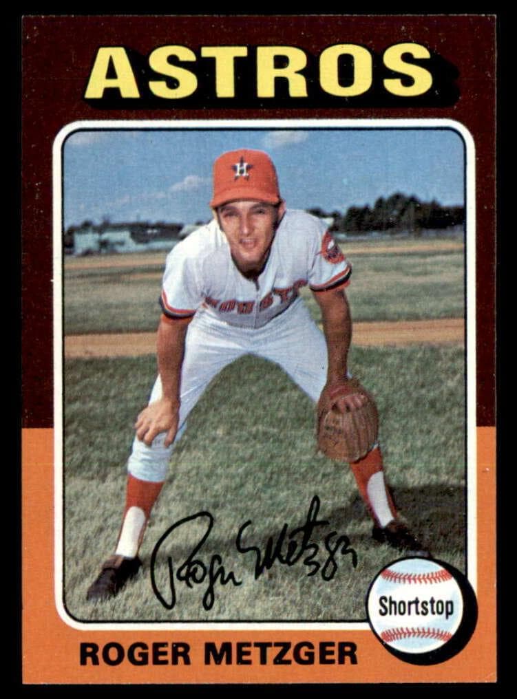 Roger Metzger 1975 topps Topps