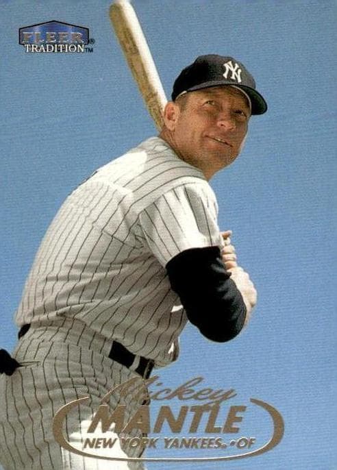Mickey Mantle 1998 fleer Fleer Tradition