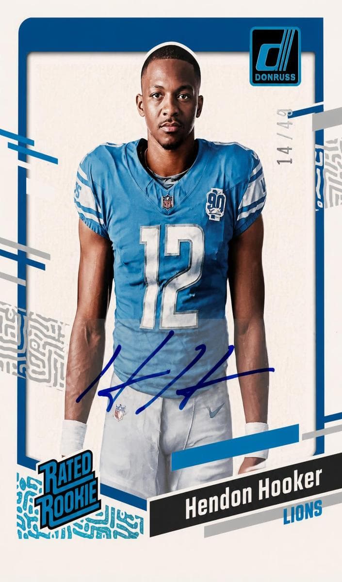 Hendon Hooker 2023 panini Panini Donruss