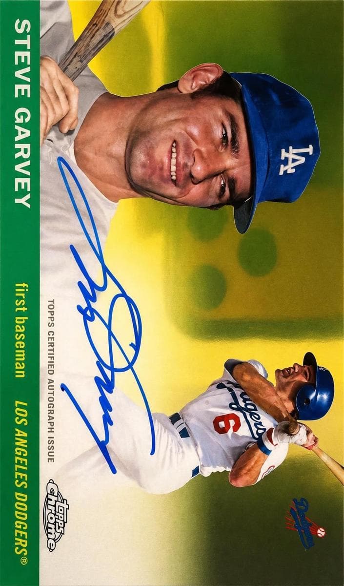 Steve Garvey 2025 topps Topps Chrome Platinum