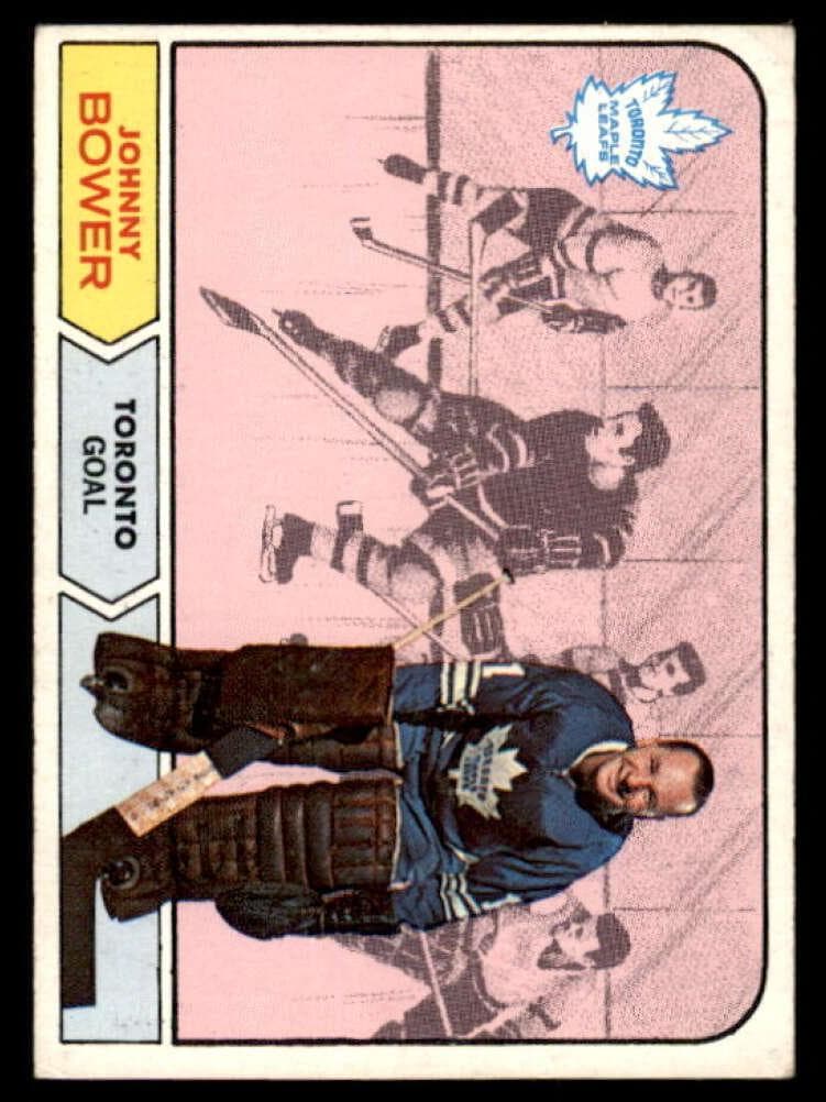 Johnny Bower 1968 topps Topps