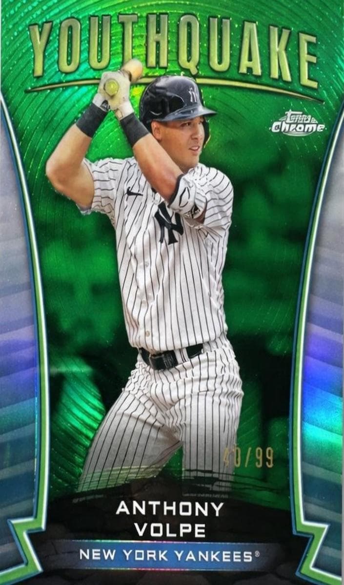 Anthony Volpe 2024 topps Topps Chrome