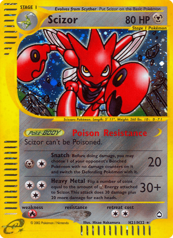 Scizor 2003 Pokemon